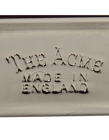 Cricket, Parachutist, ACME, Nickel plated