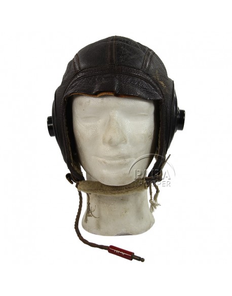 Bonnet de pilote fourré, AN-H-16, 1944 Bonnet de pilote fourré, AN-H-16, 1944