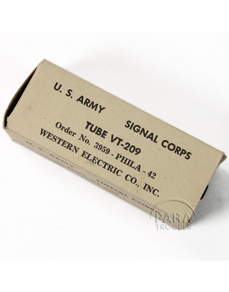 Tube, Radio, Signal Corps, 1942