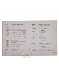 Booklet, French Language Guide