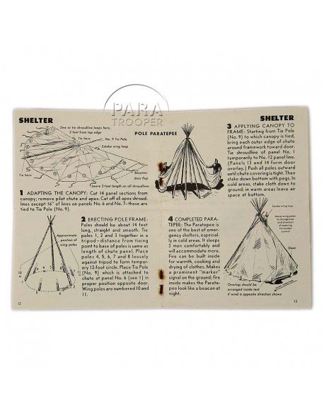 Manual, AAF, Emergency uses of the Parachute
