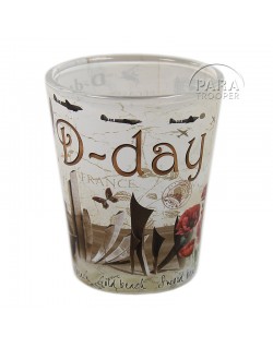 Shot glass, Vintage D-Day