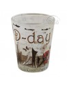 Verre à liqueur Vintage D-Day Verre à liqueur Vintage D-Day