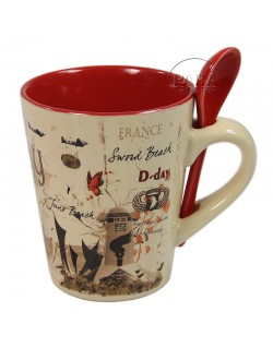 Mug D-Day Vintage