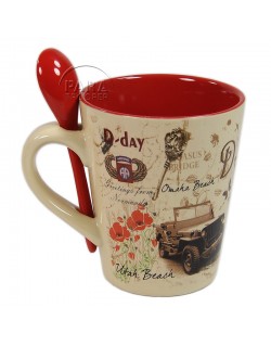 Mug, D-Day Vintage