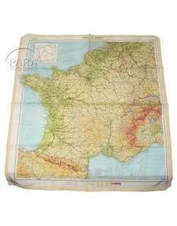 Carte "Zones of France", 1944