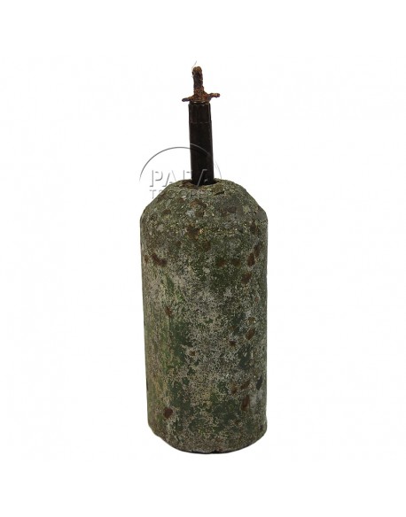 Antipersonnel concrete mine, Stockmine, German Antipersonnel concrete mine, Stockmine, German