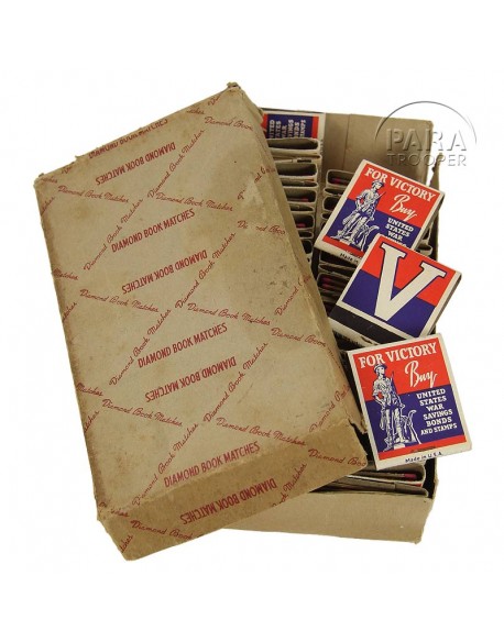 Boite d'allumettes US VICTORY
