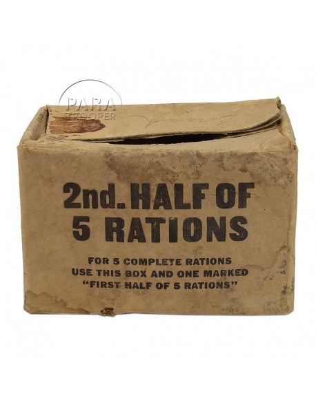 Cardbox, ration 10 in 1 Cardbox, ration 10 in 1