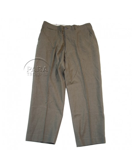 Trousers, Wool, Serge, OD, Special, 40 x 31, 1944, Named Trousers, Wool, Serge, OD, Special, 40 x 31, 1944, Named