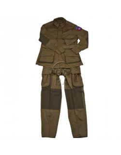 Suit, M-1942, Parachutist, reinforced