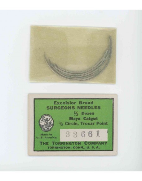 Needles, Surgeons, Excelsior brand Needles, Surgeons, Excelsior brand