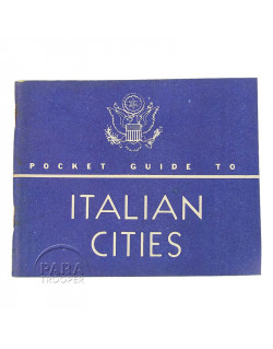 Livret Guide villes Italienne, 1944