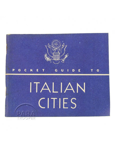 Livret Guide villes Italienne, 1944
