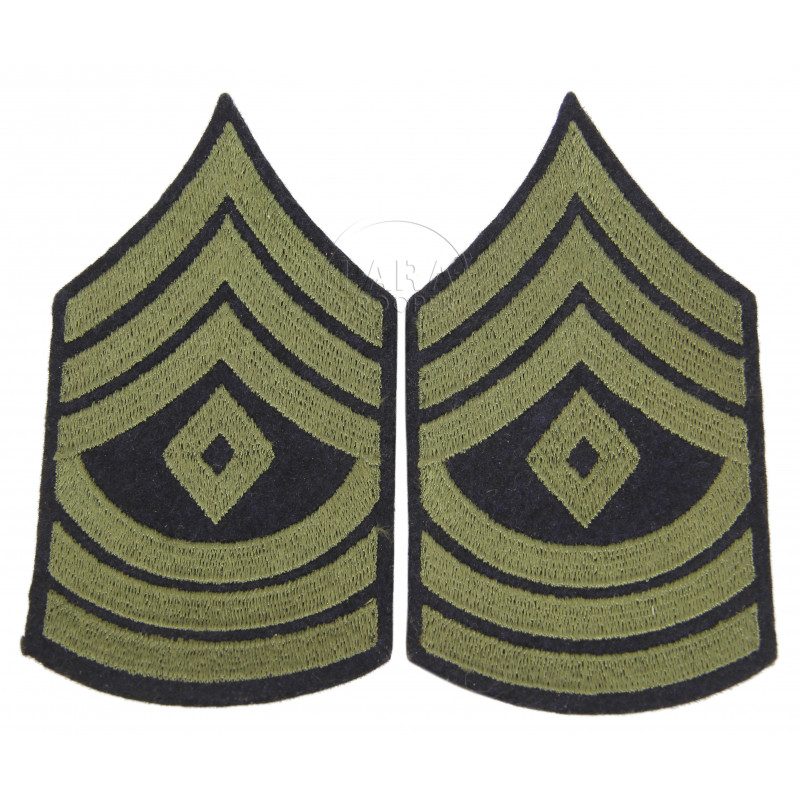 Grades en tissu de First Sergeant