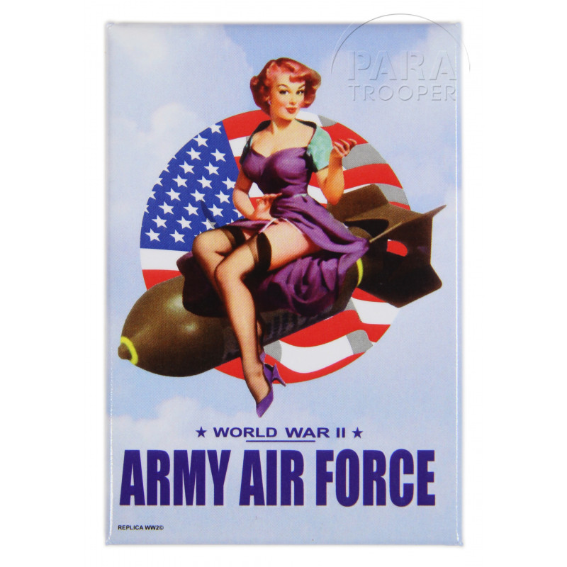 Magnet Army Air Force Pin-Up