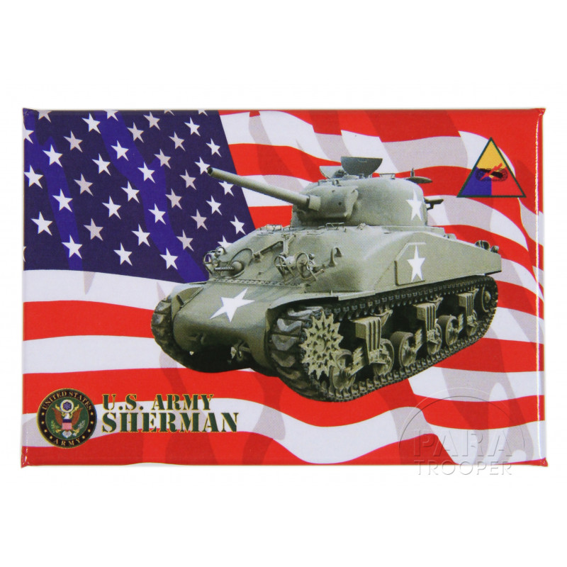 Magnet US Army Sherman
