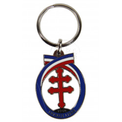 Porte-clés Croix de Lorraine