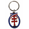 Porte-clés Croix de Lorraine