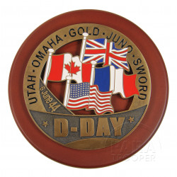 Plaque décorative, D-Day