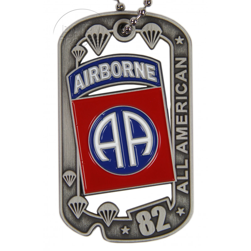 Plaque d'identité, 82nd Airborne