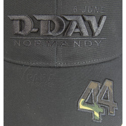 Cap, Black, D-Day 44