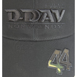 Casquette, noire, D-Day 44