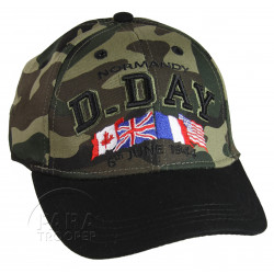 Cap, Baseball, Kids, D-Day Normandy, Camouflaged