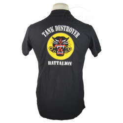 Polo shirt, Black, Tank Destroyer