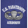 Polo bleu, US Paratroops