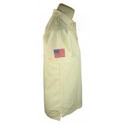 Polo shirt, Beige, Camp Toccoa