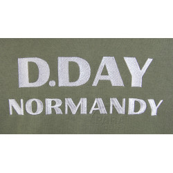 Sweat zippé, kaki, D-Day Normandie