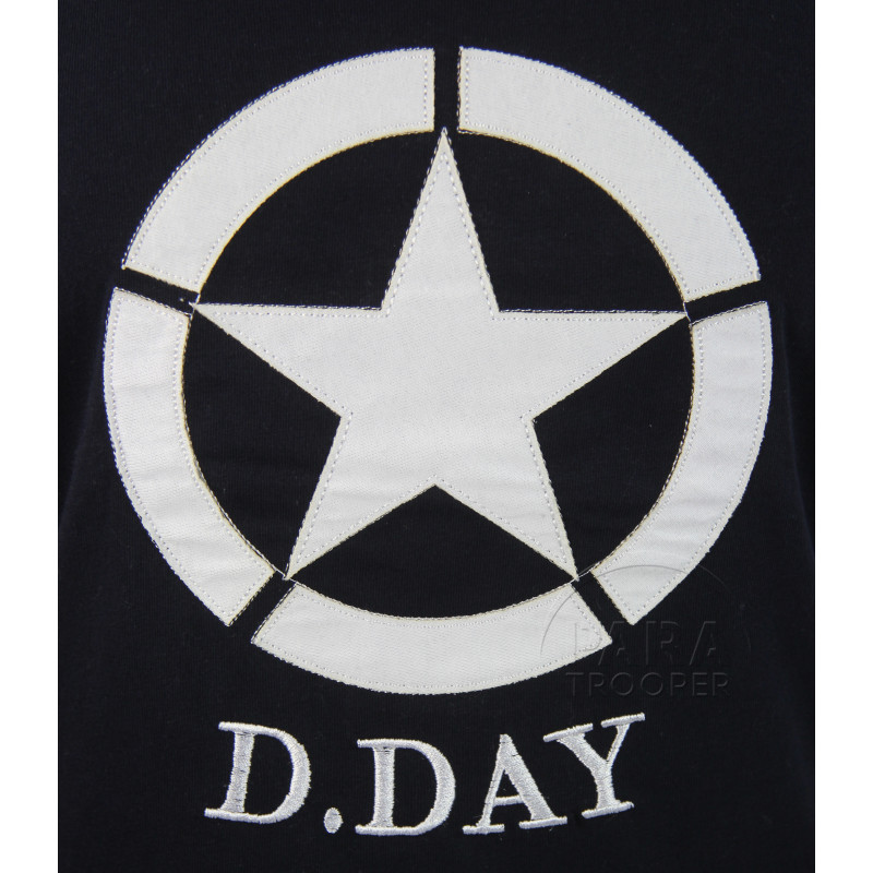 T-shirt femme, bleu marine, D-Day