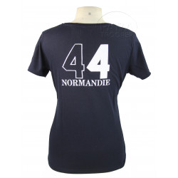 T-shirt femme, bleu marine, D-Day