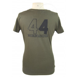 T-shirt femme, kaki, D-Day