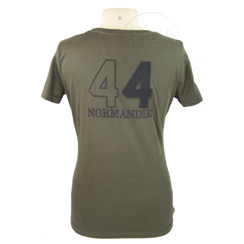 T-shirt femme, kaki, D-Day