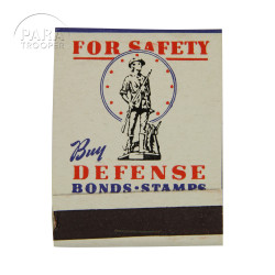 Matchbook, Buy Defense Bonds & Stamps