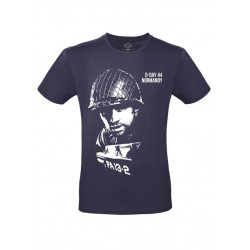 T-shirt, Barge and GI, Navy blue