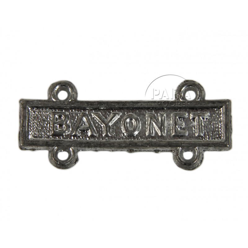 Barrette pour prix de tir, Bayonet