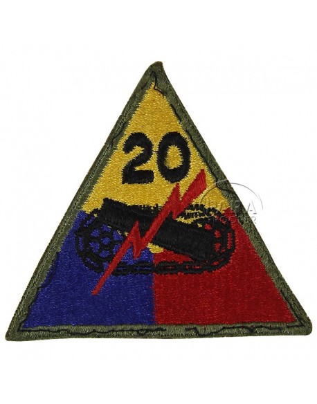 Patch, 20th Armored Division Patch, 20th Armored Division