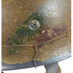 Helmet, Fallschirmjäger, Aged and wired