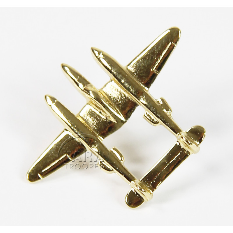 Pin's Avion, Lightning P-38, Plaqué Or Pin's Avion, Lightning P-38, Plaqué Or