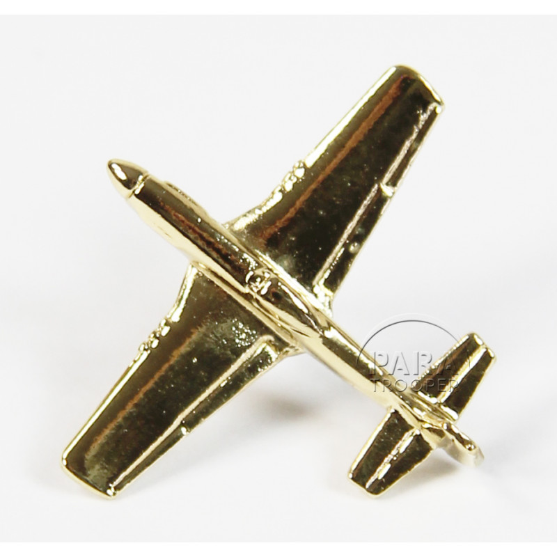 Pin, Aircraft, Mustang P-51, Gold plated Pin, Aircraft, Mustang P-51, Gold plated