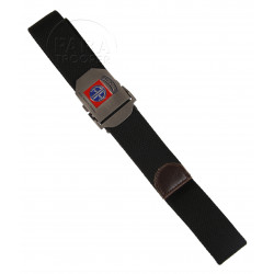 Ceinture de pantalon, 82nd Airborne, réglable max 130 cm