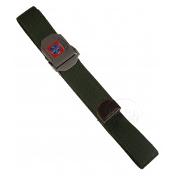 Ceinture de pantalon, 82nd Airborne, réglable max 130 cm