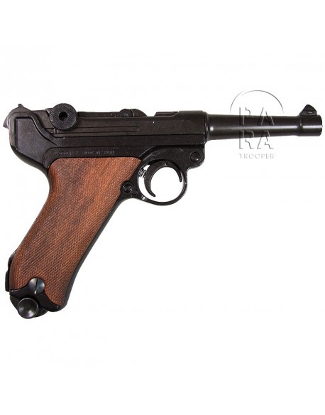 Luger P.08, plaquettes bois