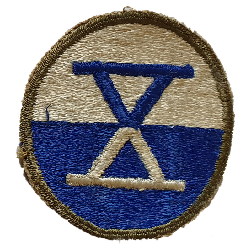 Patch, X Corps, US Army