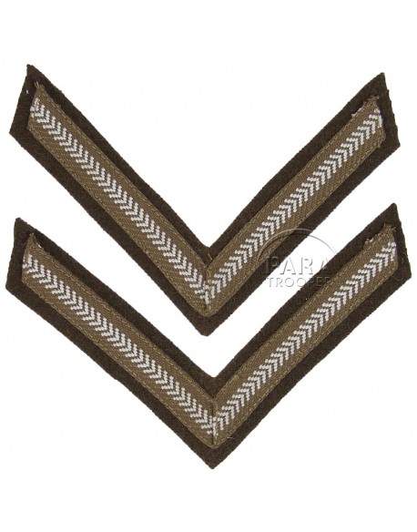 Paire de grades de Lance-Corporal