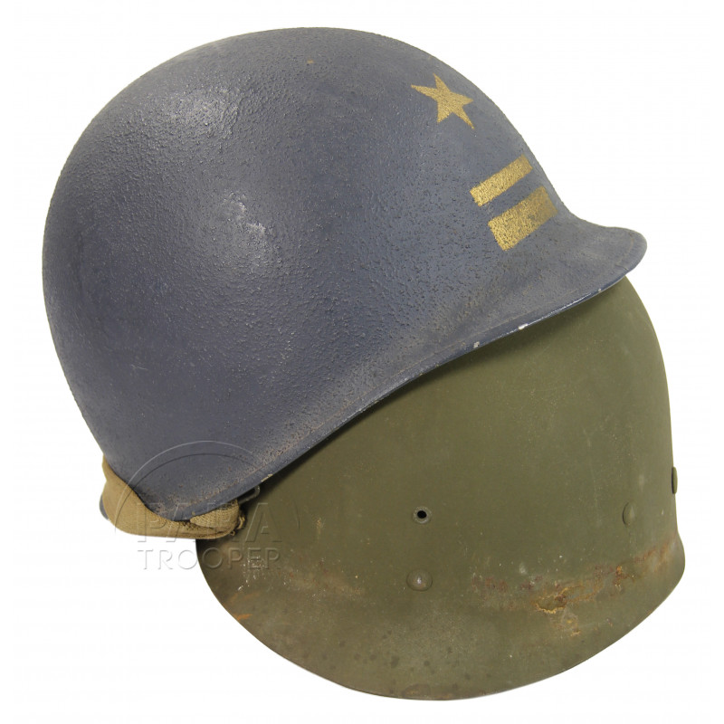 Helmet, M1, US Navy, Lieutenant Junior Grade Helmet, M1, US Navy, Lieutenant Junior Grade
