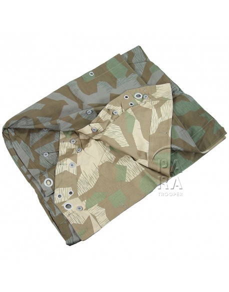 Zeltbahn, poncho WH camouflé